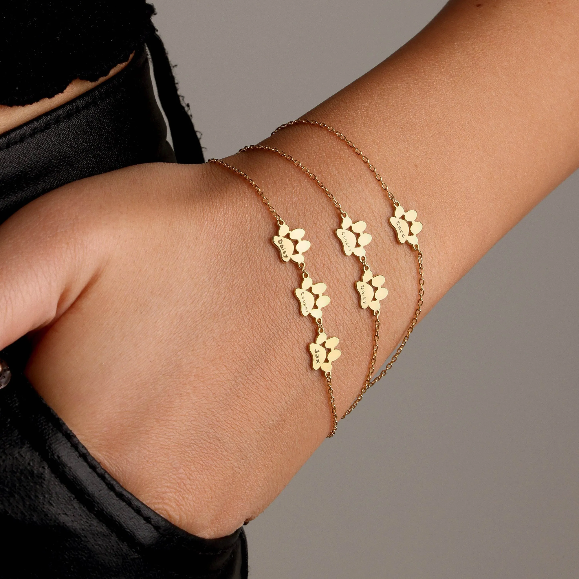 Custom Paw Bracelet