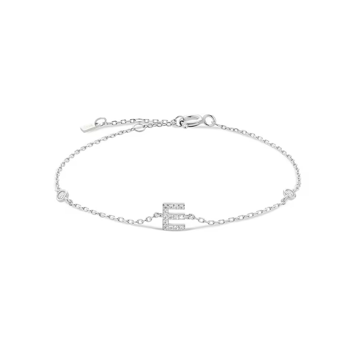AX Station Initial Bracelet