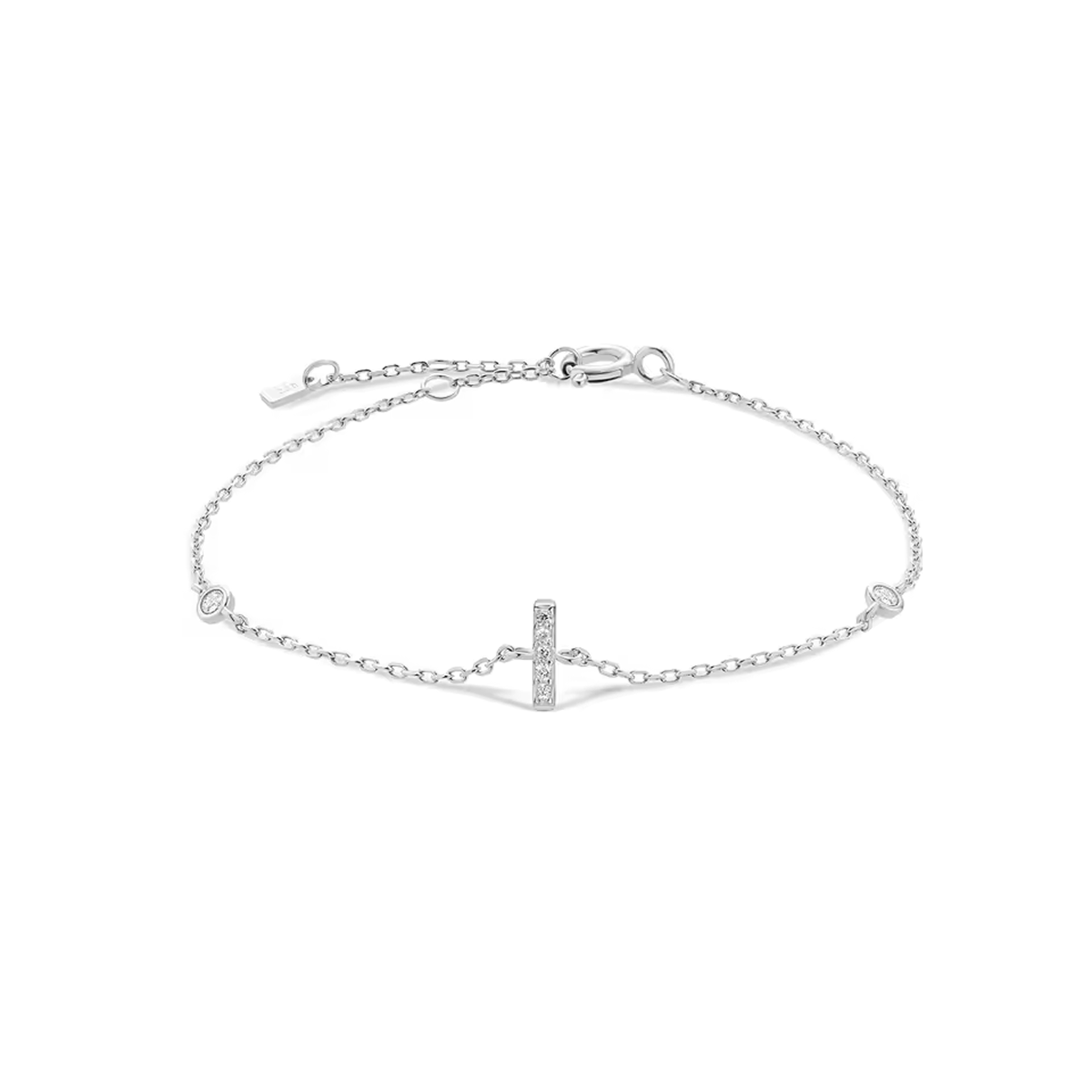 AX Station Initial Bracelet