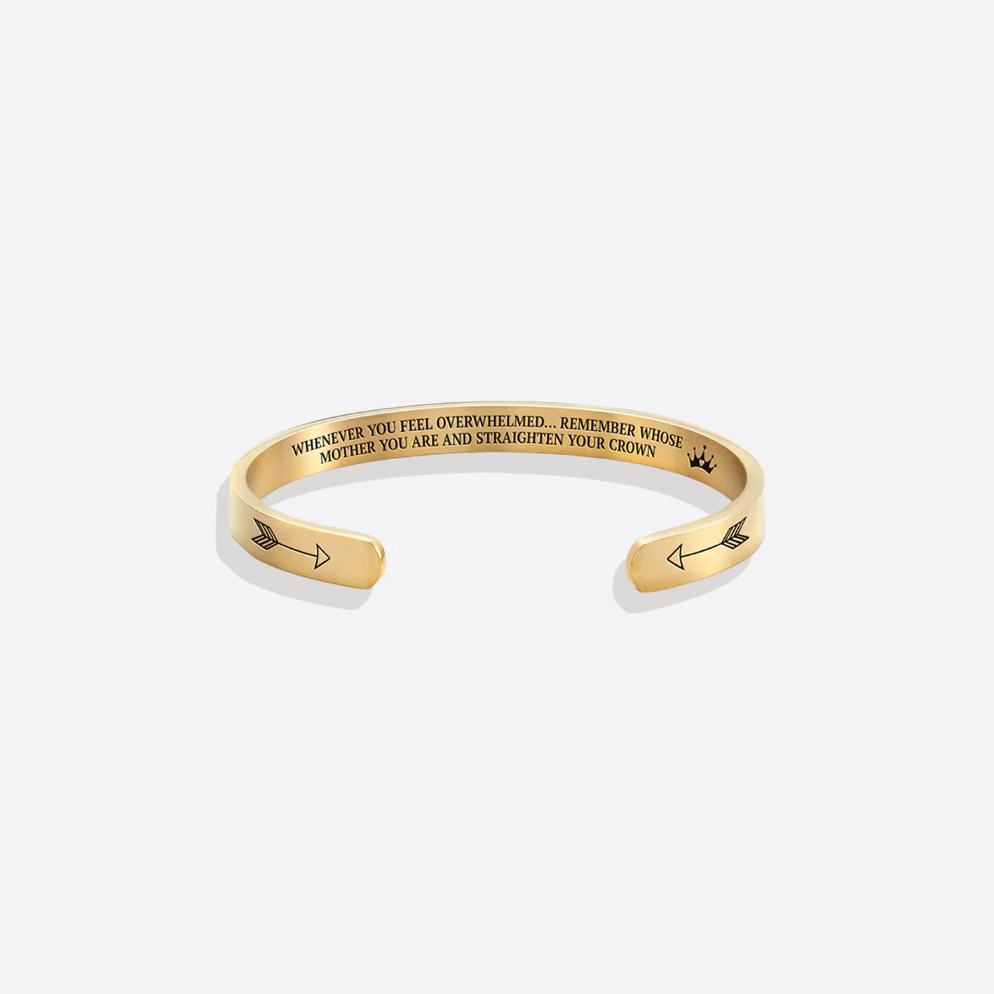 AX Motivational Cuff Bracelet