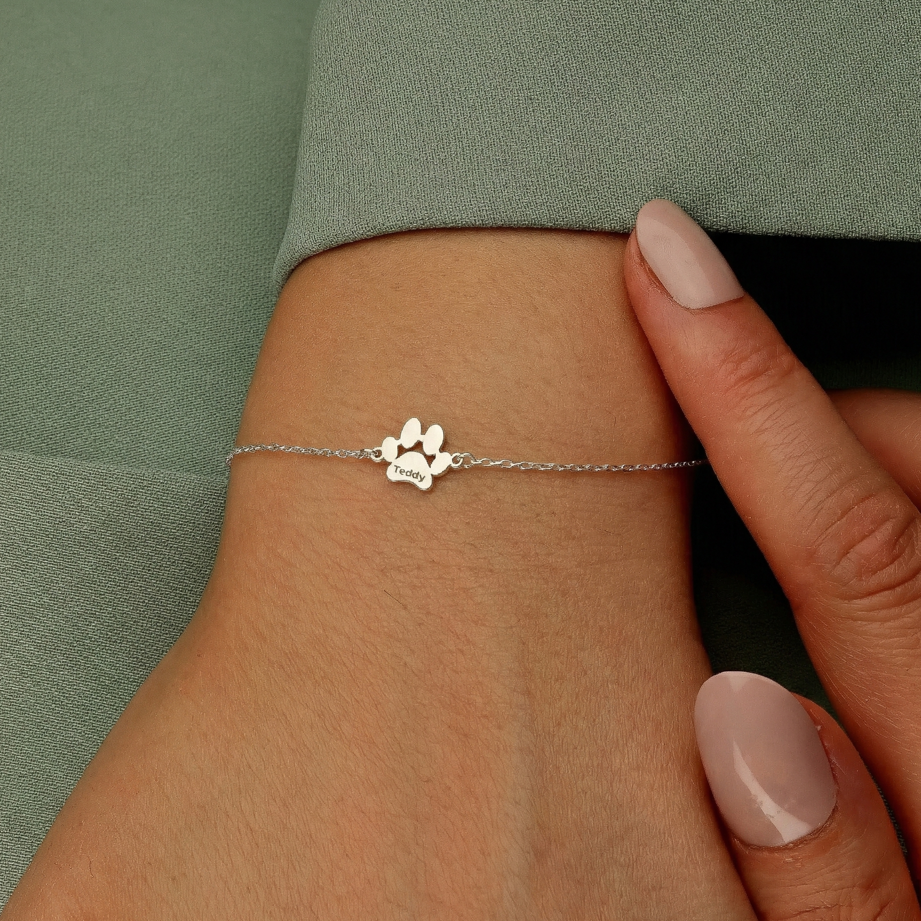 Custom Paw Bracelet
